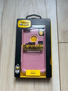 OtterBox Commuter Series Case for iPhone X Pink | Genuine OtterBox Drop